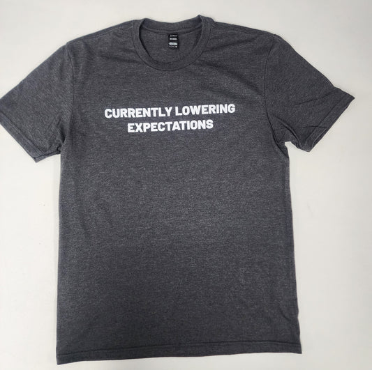 CURRENTLY LOWERING EXPECTATIONS TEE