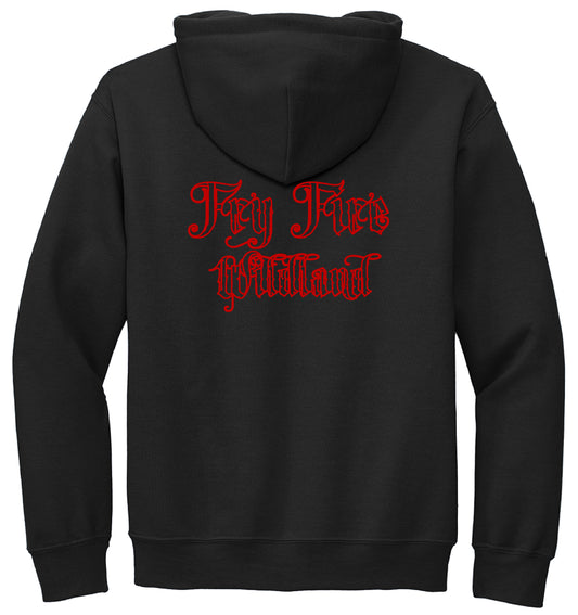 Pullover Hooded Sweatshirt (BLACK)GILDAN 12500