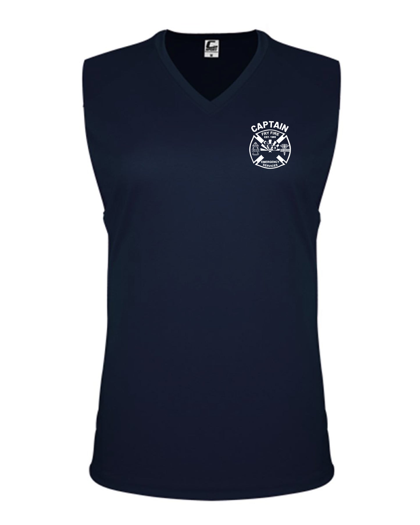 Sleeveless Women’s V-Neck (Navy)C2 Sport 5663